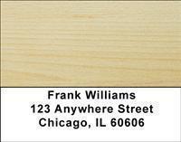 Wood Address Labels