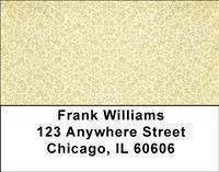 Grunge Flowers Address Labels