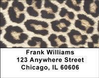 Leopard Print Address Labels