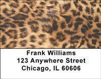 Leopard Print Address Labels