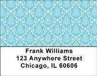Damask Address Labels