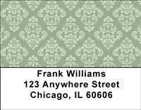 Damask Address Labels