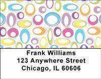 Retro Shapes Address Labels
