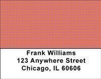 Houndstooth Address Labels