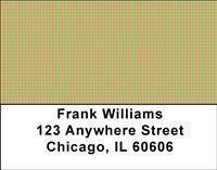 Houndstooth Address Labels