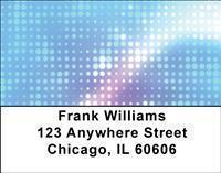 Abstract Dots Address Labels