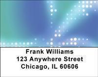 Abstract Dots Address Labels