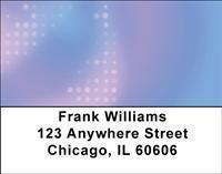 Abstract Dots Address Labels