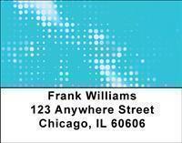 Abstract Dots Address Labels