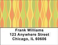 Retro Waves Address Labels