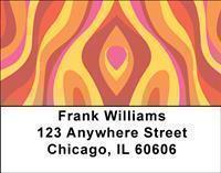 Retro Waves Address Labels