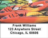 Kayaking Address Labels