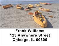 Kayaking Address Labels
