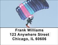 Skydiving Address Labels