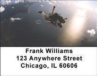Skydiving Address Labels
