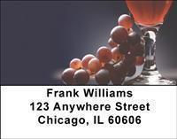 Red Wine Address Labels