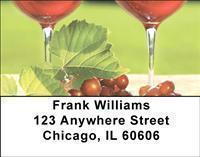 Red Wine Address Labels