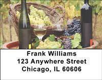 Red Wine Address Labels