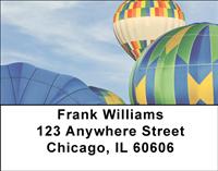 Hot Air Balloons Address Labels