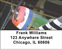 Vintage Fighter Planes Address Labels