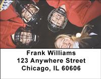 Women's Hockey Address Labels