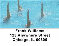 Synchronized Swimming Address Labels