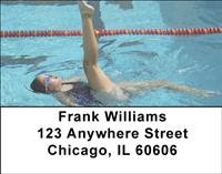 Synchronized Swimming Address Labels