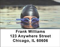 Synchronized Swimming Address Labels