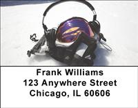 Snowboarding Address Labels