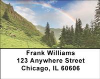 Rainbows Address Labels