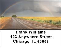 Rainbows Address Labels