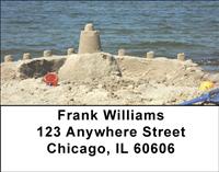 Summer At The Beach Address Labels