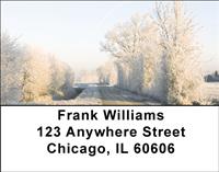 Winter Roads Address Labels