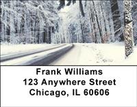 Winter Roads Address Labels