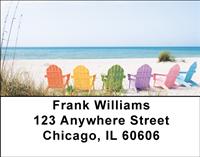 Relaxing On The Shore Address Labels