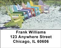 Relaxing On The Shore Address Labels