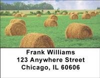 Hay Bales Address Labels