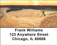 Hay Bales Address Labels