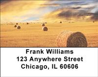 Hay Bales Address Labels