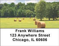 Hay Bales Address Labels
