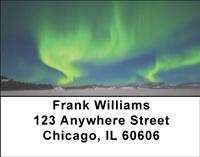 Northern Lights Address Labels