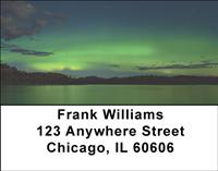 Northern Lights Address Labels
