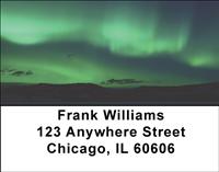 Northern Lights Address Labels