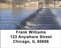 River Dams Address Labels