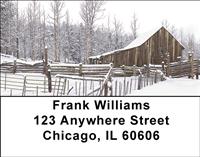 Winter Barns Address Labels