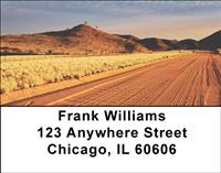 Desert Roads Address Labels