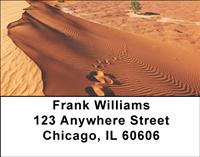 Footprints In The Sand Address Labels
