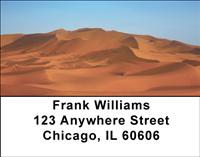 Desert Sand Dunes Address Labels
