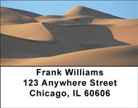 Desert Sand Dunes Address Labels
