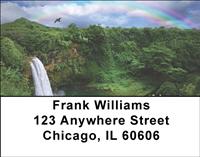 Waterfalls and Rainbows Address Labels